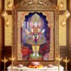 Royal Divine Darshan of Ghanshyam Maharaj l 24K Gold l l Acrylic Vertical Wallart