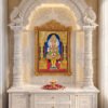 Muli dham Ganshyam mahaprabhu l 24K Gold Acrylic Vertical Wallart